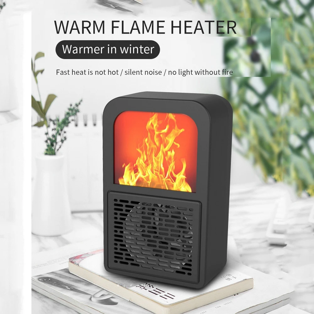 Электрический настенный нагреватель 400 Вт 220 В портативный подключаемый для