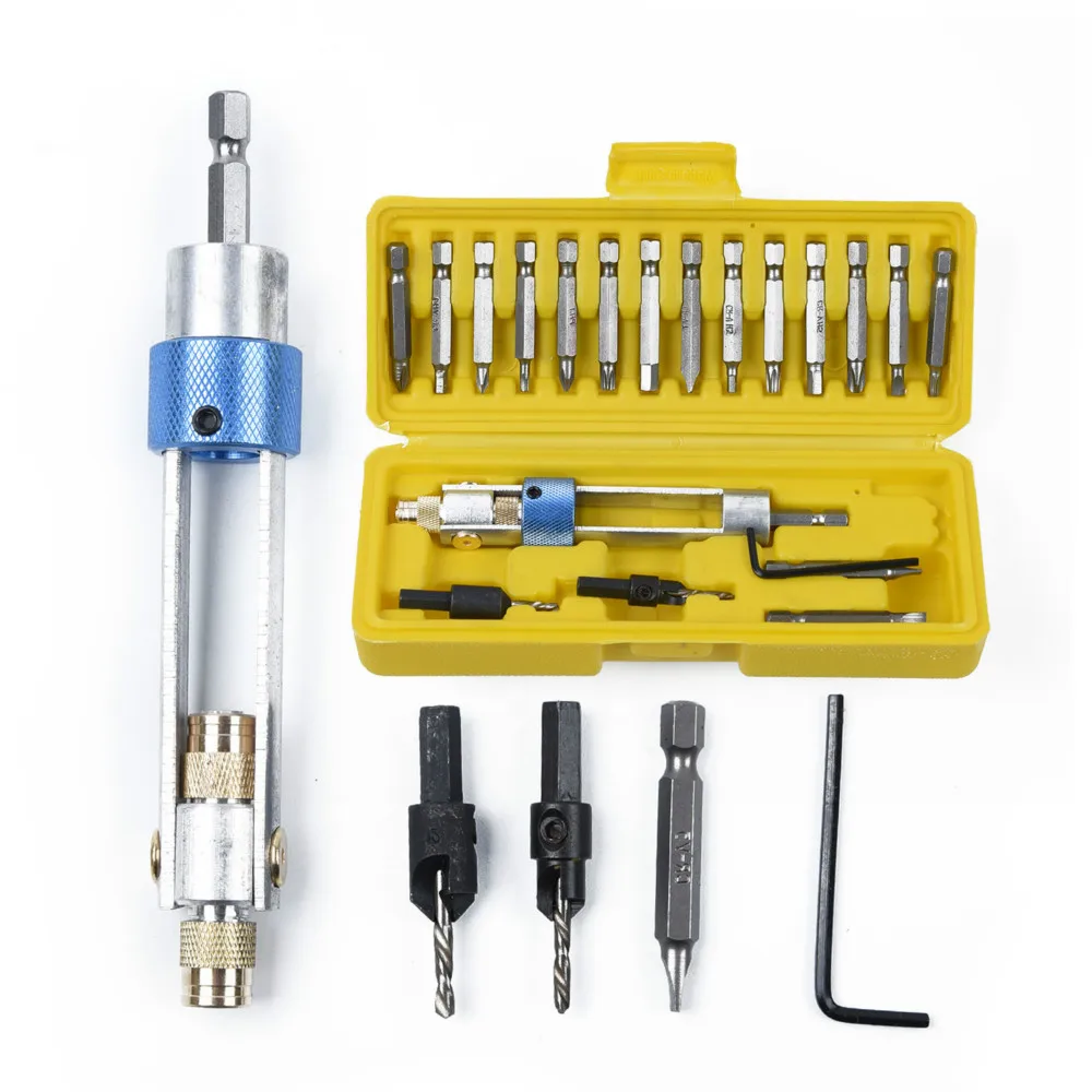 Набор сменных сверл для вращающихся инструментов отвертка из быстрорежущей