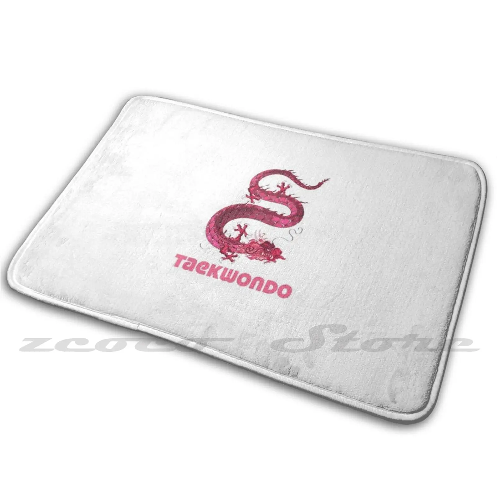 Коврик для тхэквондо нескользящий водопоглощающий дверной коврик дракон