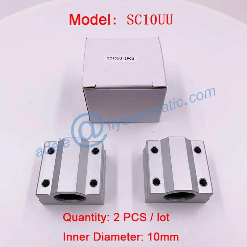 SC10UU 10 мм 2 шт. в партии фотоэлемент для линейного вала запчасти CNC аксессуары