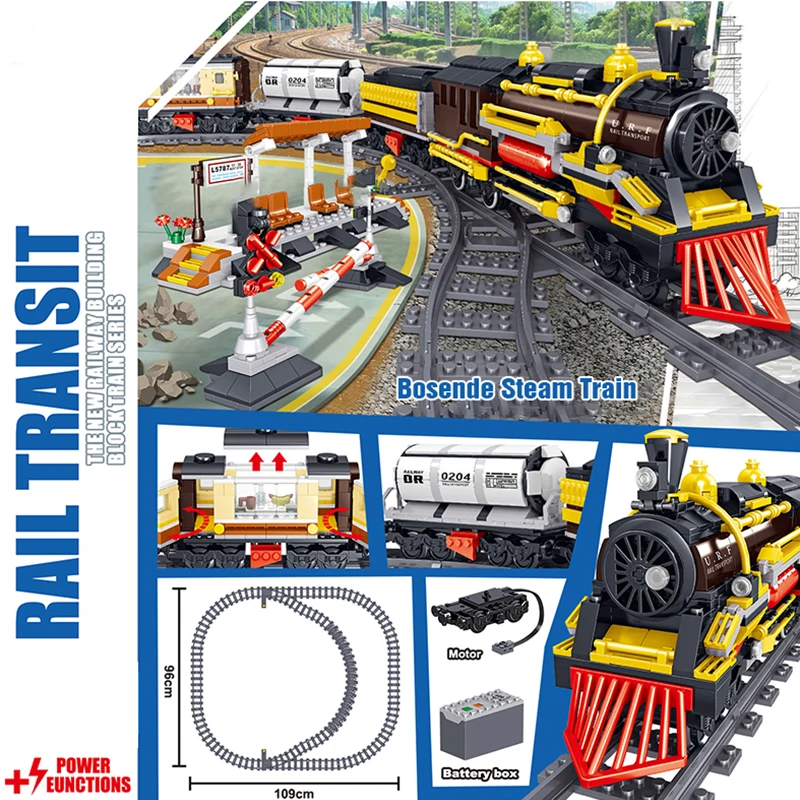 Лего Technic Creator дизайн железнодорожных перевозок серии модель транспортировка