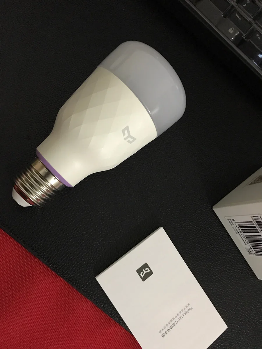 Глобальная версия крепление для спортивной камеры Xiao mi Yeelight Смарт светодиодный лампы Красочный 800 люмен 10 Вт E27 лимон умная лампа для mi Home приложение белый параметр/RGB