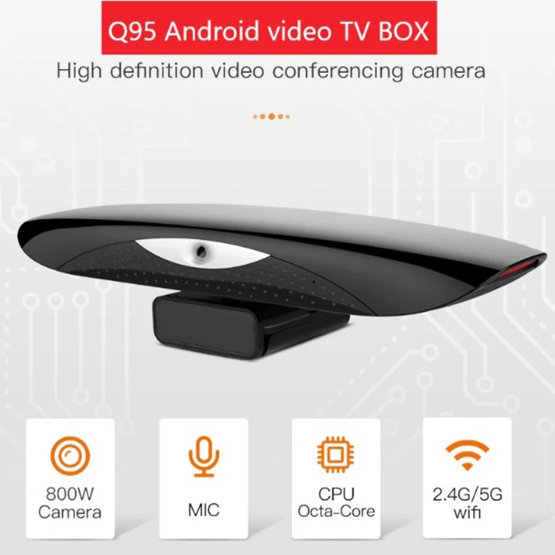 HD видеоконференция камера Android 9 0 1080P Веб-камера для Smart Tv видеоконференции с