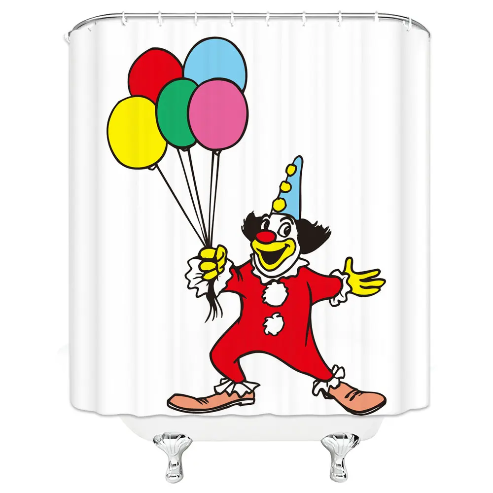 Забавная душевая занавеска для ванной мультяшный 3d принт собаки животного