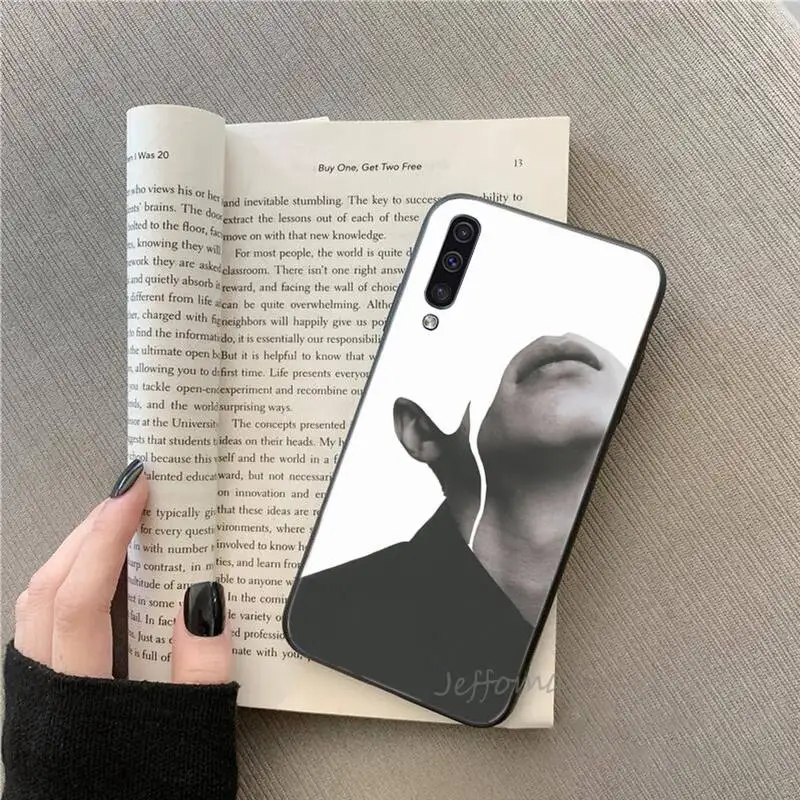 

People silhouette black silhouette Phone Case For Samsung galaxy S note 7 8 9 10 20 fe edge A 6 10 20 30 50 51 70 lite plus Soft