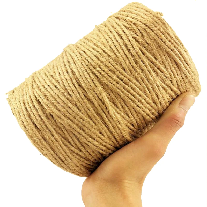 3 мм грубая импортная Высококачественная пеньковая веревка оригинальная