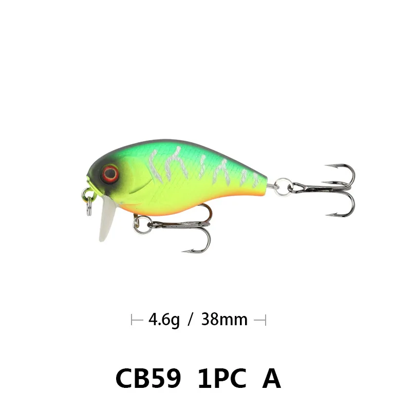 

Rock Lures Little Fat Artificial Hard Bait Swimbait Water Surface Noise 0-0.5 Meter With Hooks For Fishing Gear Fake Baits