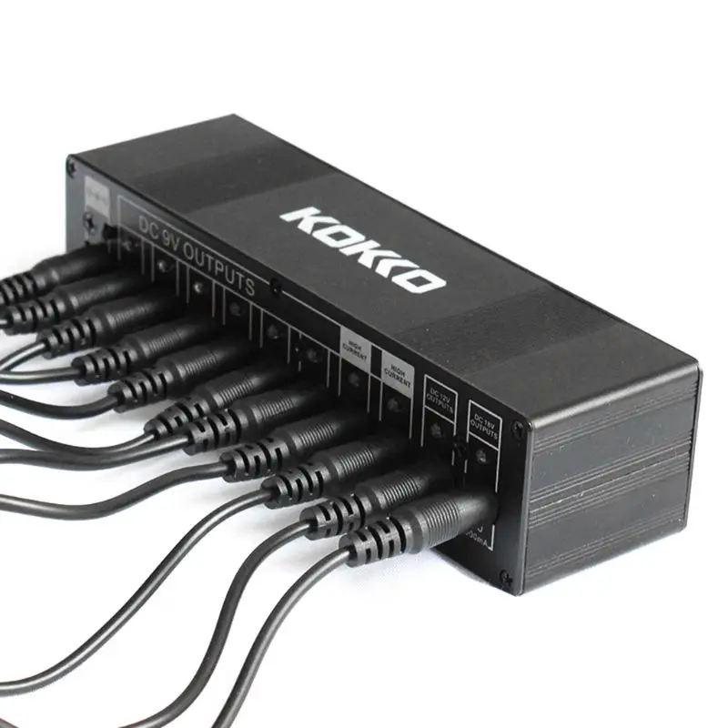 Блок питания для педали гитарных эффектов 10 изолированных выходов постоянного