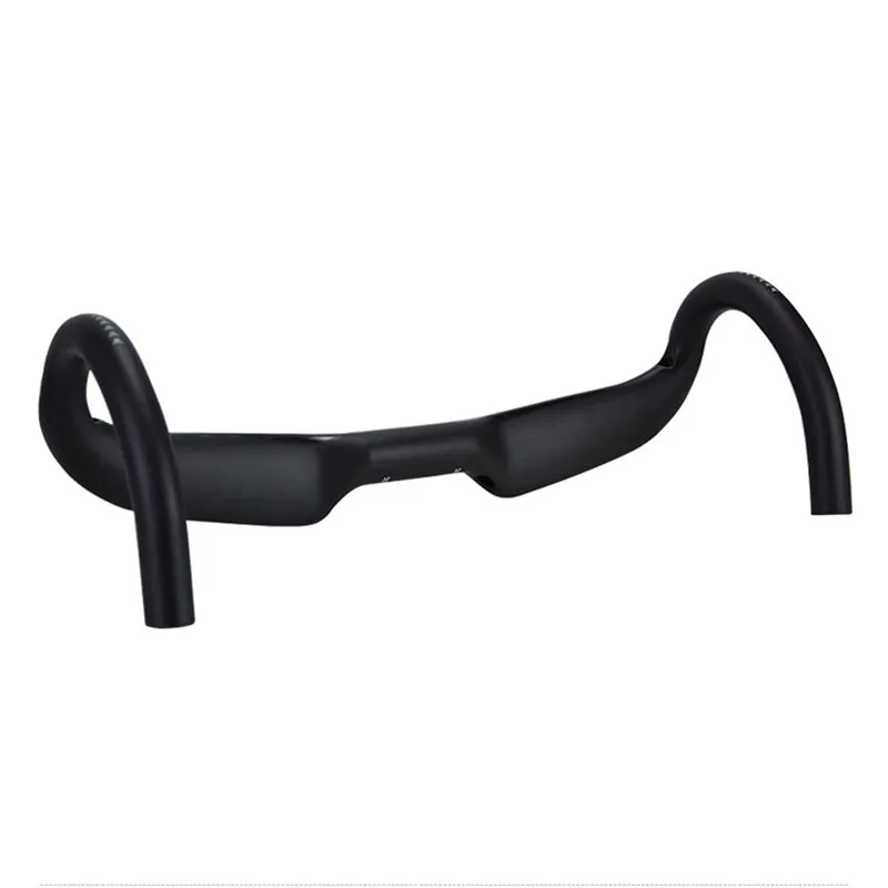 Купить Руль велосипедный DODICI UD, 31,8*400/420/440 мм, черный, матовый, глянцевый, полностью из углеродного волокна