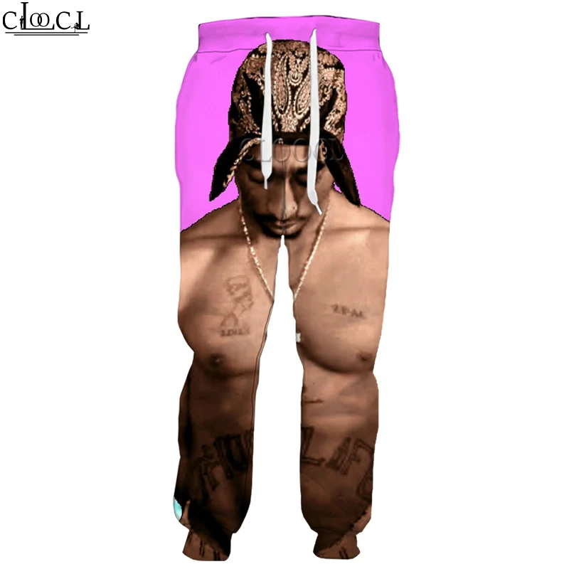HX новейший рэпер Амару Шакур 2pac Тупак 3D принт Мужские Женские брюки Harajuku