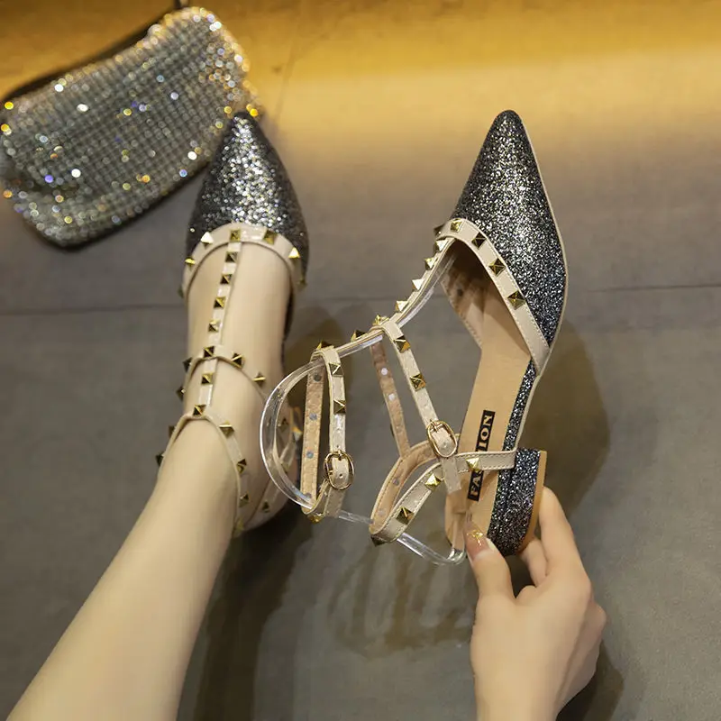 Женские туфли на высоком каблуке Cresfimix tacones стильные и удобные из искусственной
