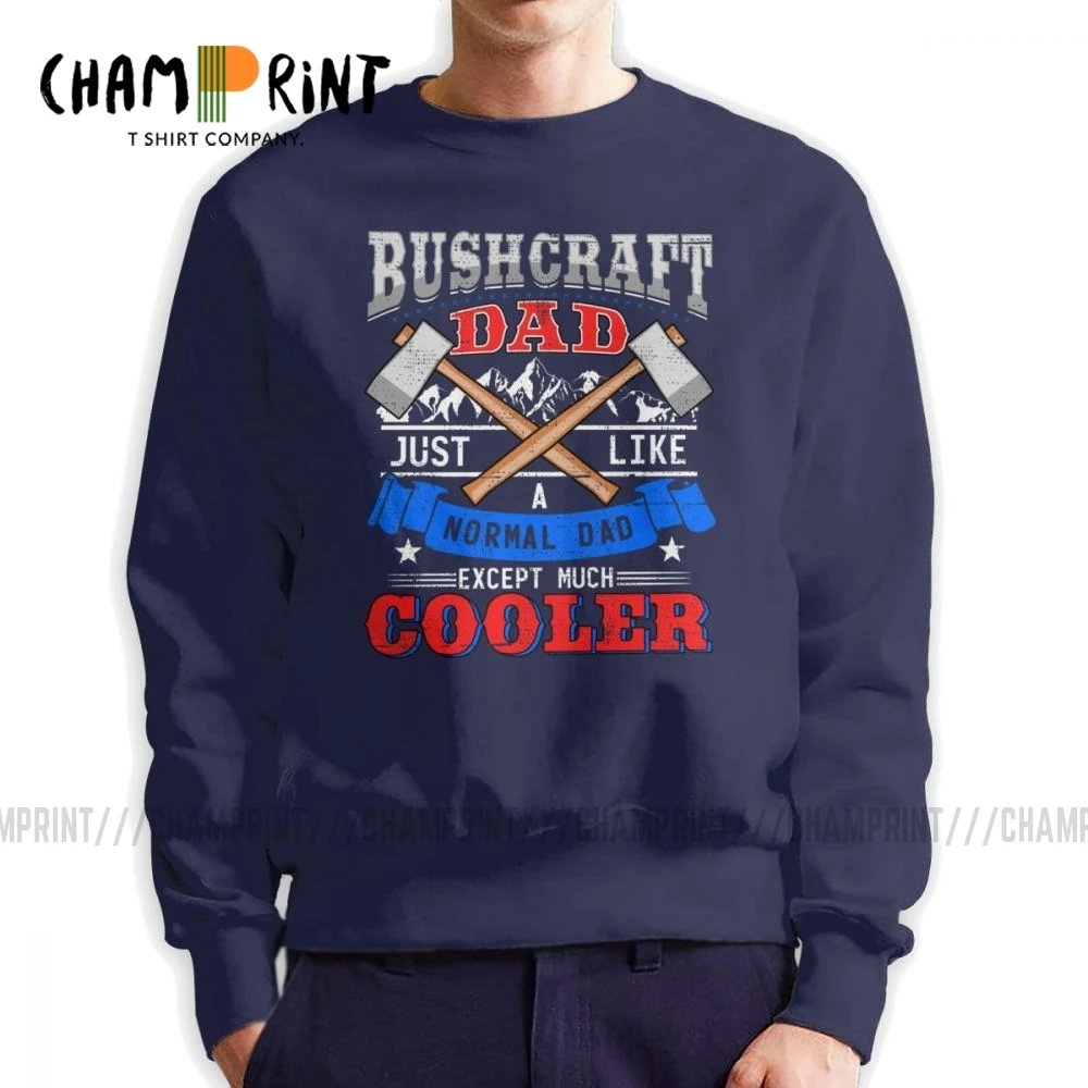 

Bushcraft Dad Father's Day Gift Men's Hoodie Camping Mountain Travel Wild Survival Sweatshirts Crewneck Pride Pullovers Clothing