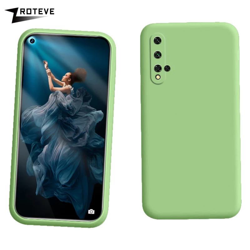 Nova 7 Pro Чехол Zroteve жидкий силиконовый чехол для Huawei 7i 6 SE Coque Nova6 5G 5 5T 5Z 5i | Мобильные