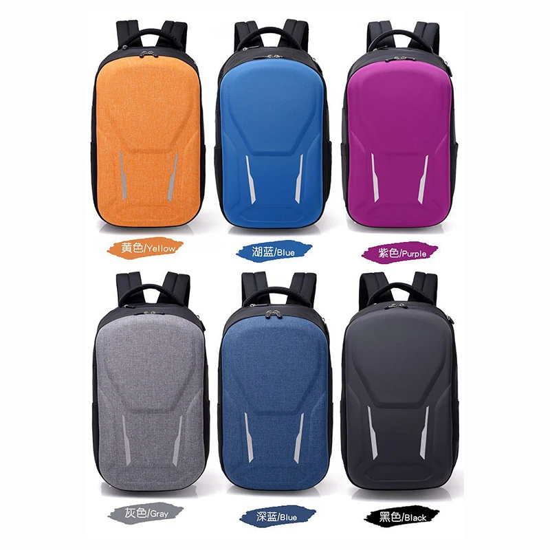 Men Backpack 15-Inch Laptop Multi-functional Business Travel Bag Large Capacity Hard Case School | Багаж и сумки