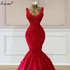 Размера плюс красные свадебные платья русалки с цветами платья для свадьбы, вечерние платья без рукавов праздничные платья для женщин; Robe De Mariage