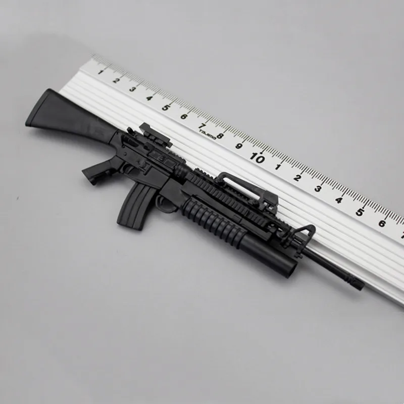 Масштаб 1/6 M16A4 автоматическая сборка винтовки набор моделей оружия аксессуары