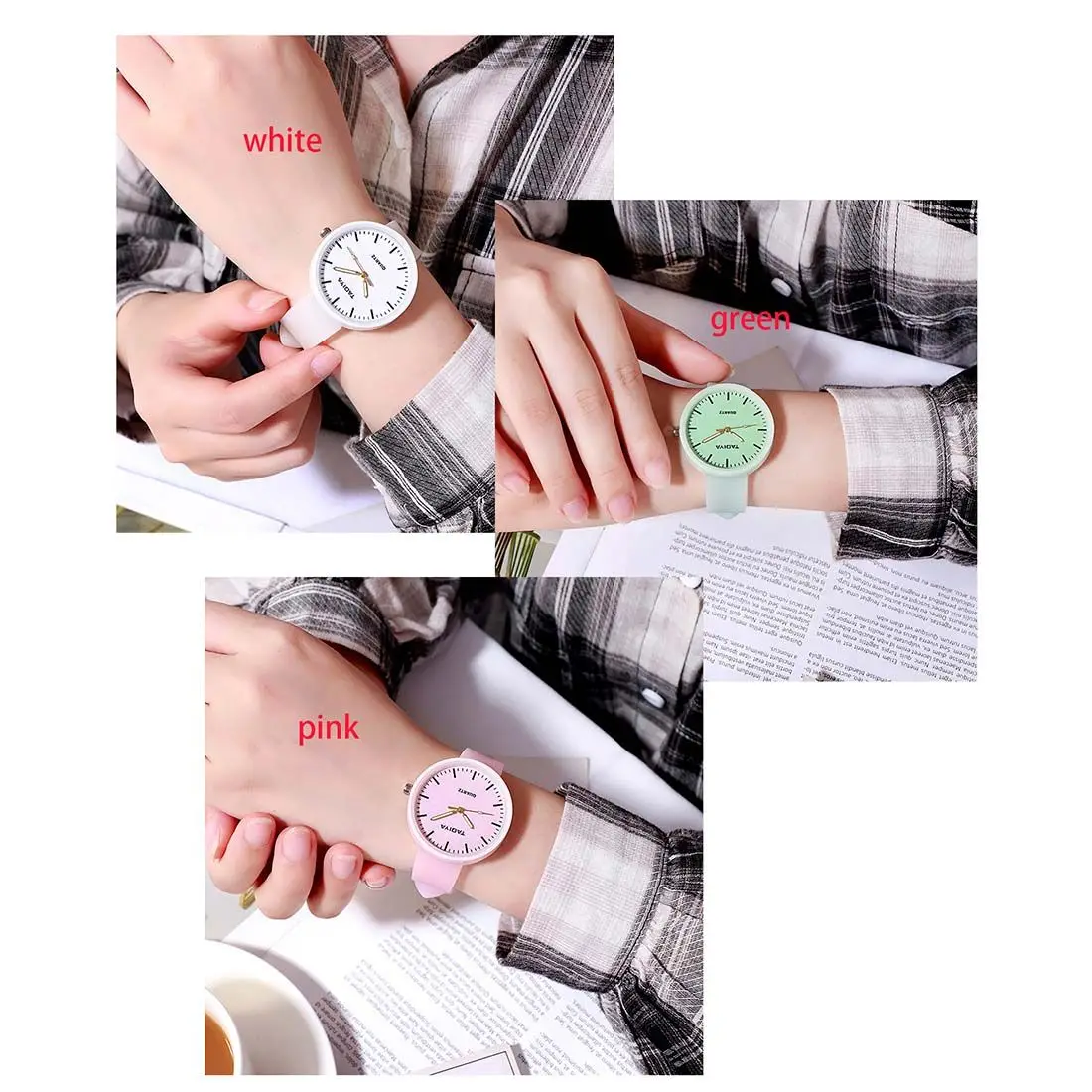 Лидер продаж модные наручные часы с 3D рисунком из мультфильма красивые кварцевые