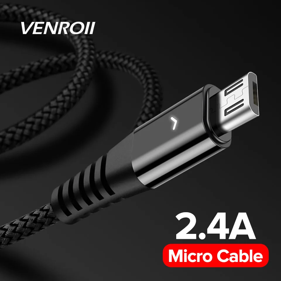 Micro USB кабель для синхронизации данных провод быстрого заряда мобильного