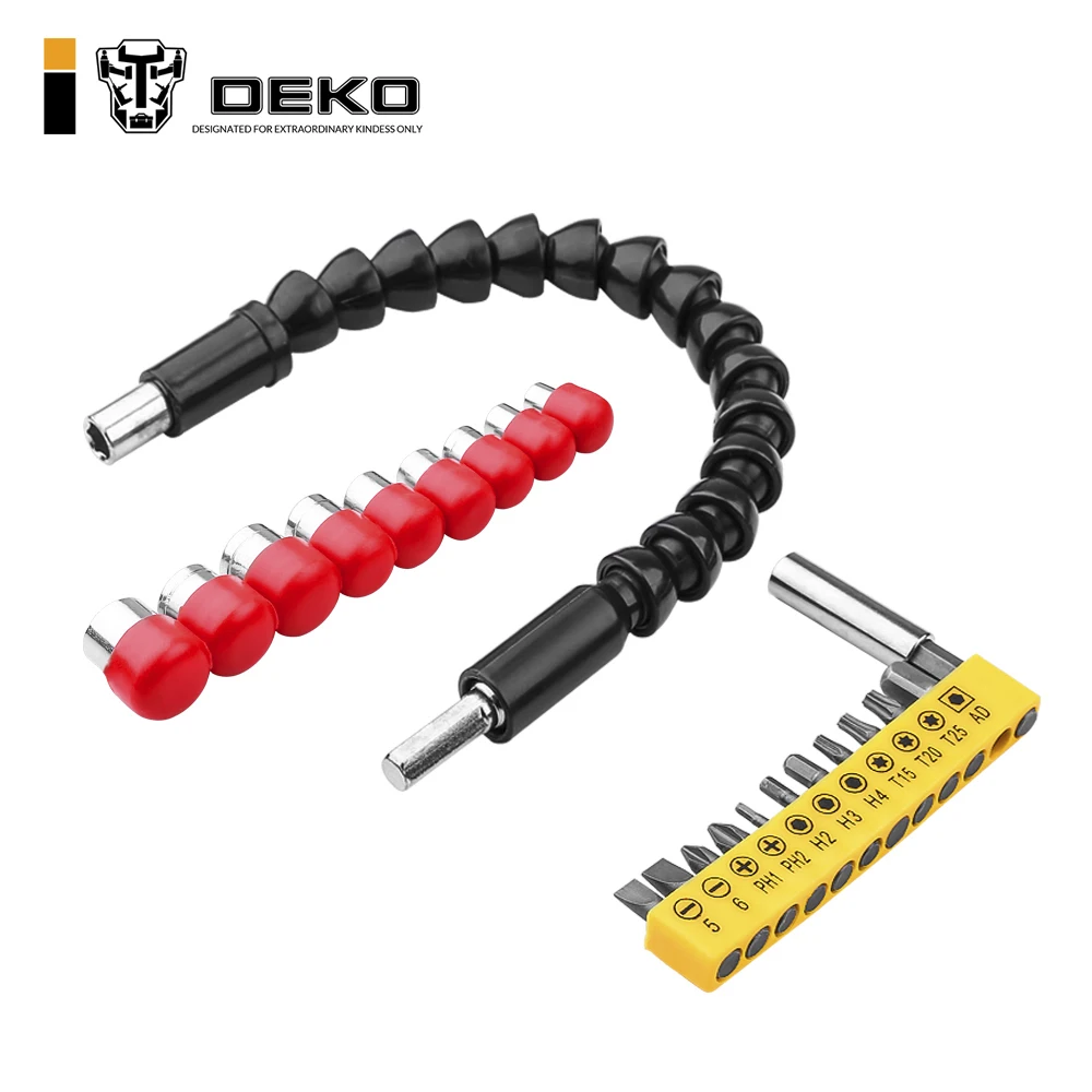 DEKO PT004 шестигранные насадки из нержавеющей стали головка электрической отвёртки