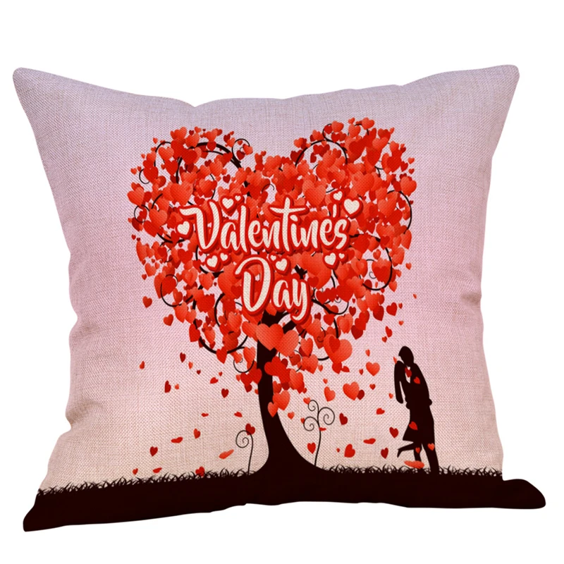 Подушка Чехол s ко Дню Святого Валентина диван кровать домашний декор подушка