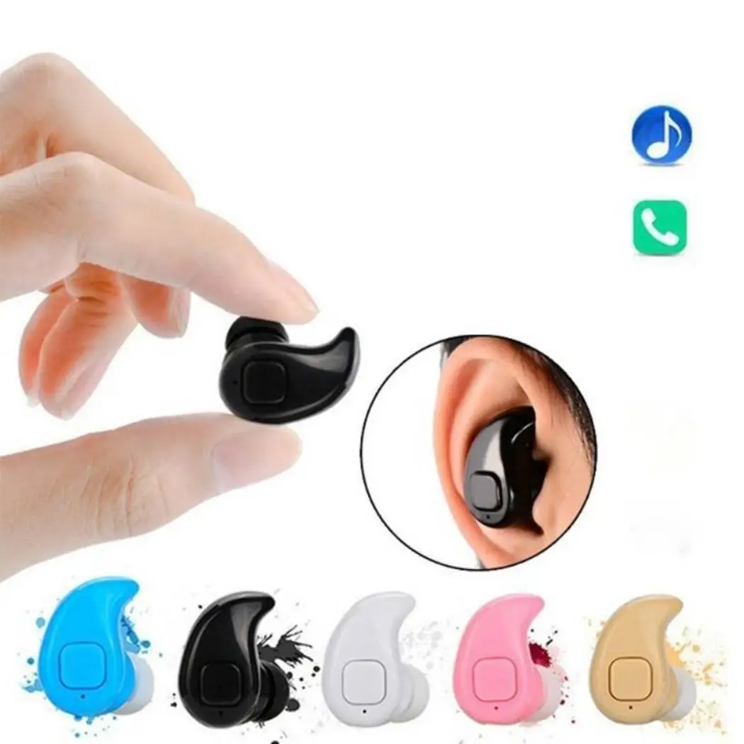 TWS беспроводные bluetooth-наушники мини невидимые музыкальные наушники-вкладыши