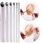 Трубка для пирсинга из нержавеющей стали, приемник для пирсинга, Ювелирное Украшение для тела, держатель для пирсинга, 10 шт., 2-10 мм