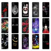 for honor 10x lite case silicon tpu soft back phone case cover for huawei honor 10x lite etui bumper fundas protective bag shell