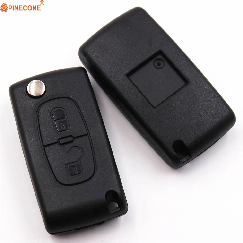Сменный ключ PINECONE чехол брелок для Peugeot 107 207 307 307S 308 407 607 слесарная поставка с 2