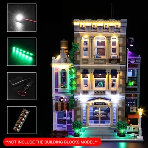 Vonado набор со светодиодсветильник кой для 10278 полицейского участка Коллекционная модель игрушечного светильника, не входит в комплект строительного блока