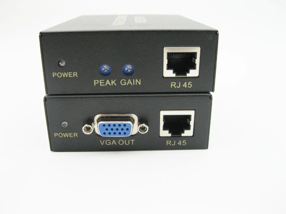 300 м HD 1080P VGA UTP удлинитель 1x1Splitter с аудио по Cat5/5e/6 RJ45 ethernet кабель Поддержка