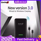 Беспроводной ключ-активатор Carlinkit 3,0 Apple CarPlay для Audi Proshe Benz VW для Volvo и Toyota IOS 14 Plug And Play Car MP4 MP5 Play