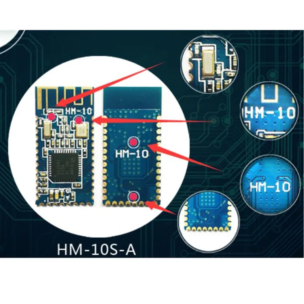 

Taidacent Ibeacon Beacon HM-10 Bluetooth V4.0 Uart Transceiver Module CC2541 hm10 ble Hm10 Bluetooth Module