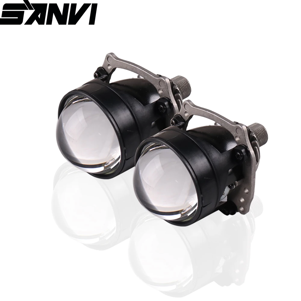 Sanvi 2 дюйма V3 40 Вт 5550 к авто би светодиодный светильник для прожекторного