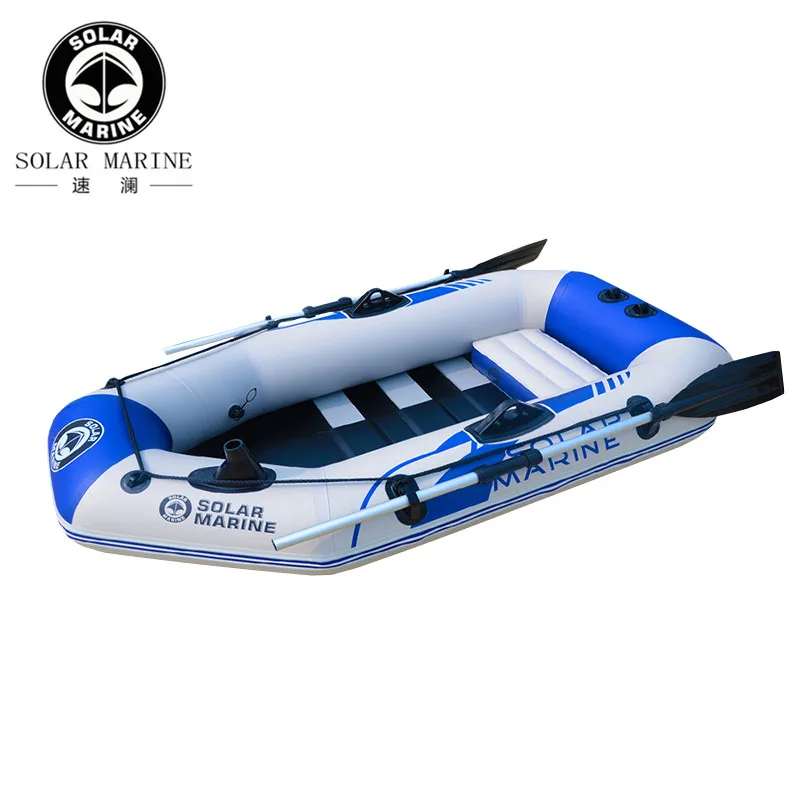 

1 Person 175cm PVC Inflatable Assault Boat Canoe Hovercraft Sailboat Surfing Sailing Board Floor BoatsSpeed Yacht Dinghy Kayak