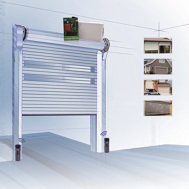 Garage Parking Barrier Automated Gate Sensor Photocelda Photoelectric Photocells Cell Door Infrared Detector Safety Beam | Безопасность