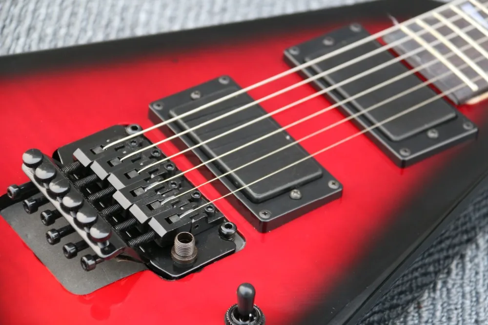 Redburst hh звукосниматели "хамбакер" электрогитара ra pearl белый sgarktooth инкрустация грифа гитара комплектующие черного цвета