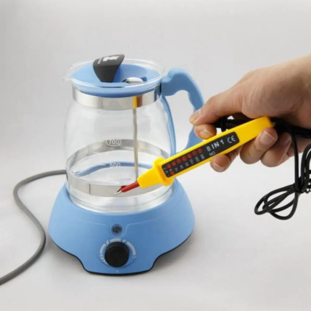 8 в 1 вольтметр тестер напряжения зонд вольт измеритель мощности переменного тока