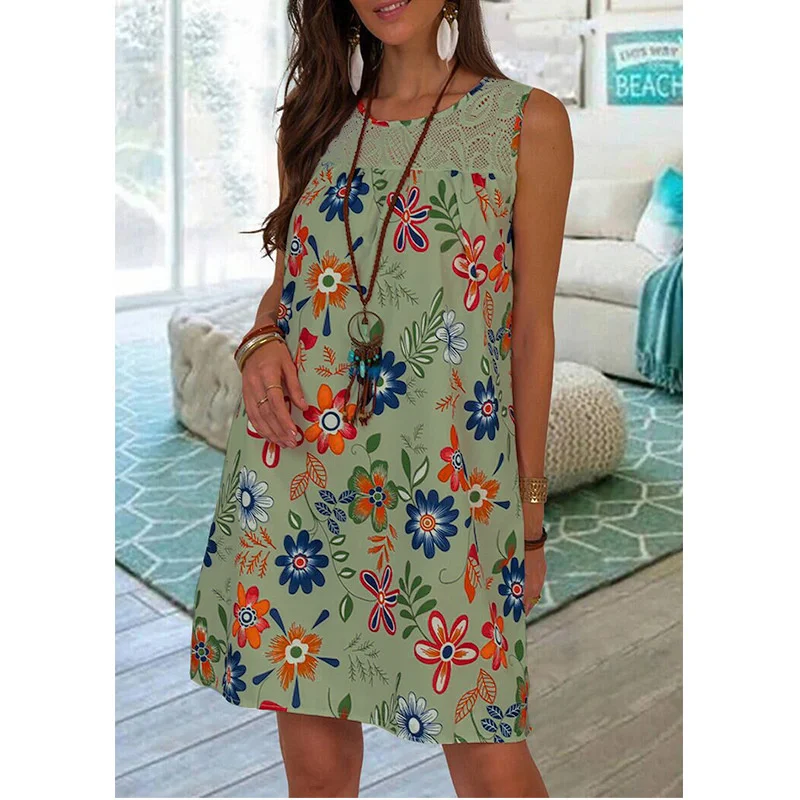 

Plus Size Women's Summer Print Stitching Flower Long Banquet Dress 2021 Bodycon Dress Elegant Sexy Woman Super Long Dress