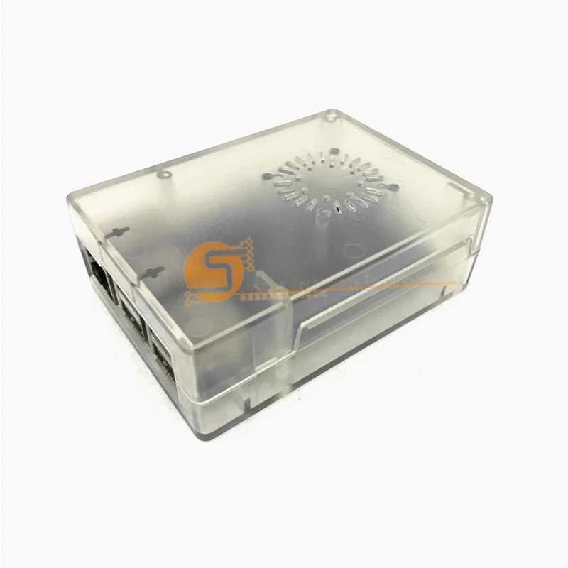 Официальный защитный чехол для Raspberry Pi 3 Чехол черный прозрачный с охлаждающим