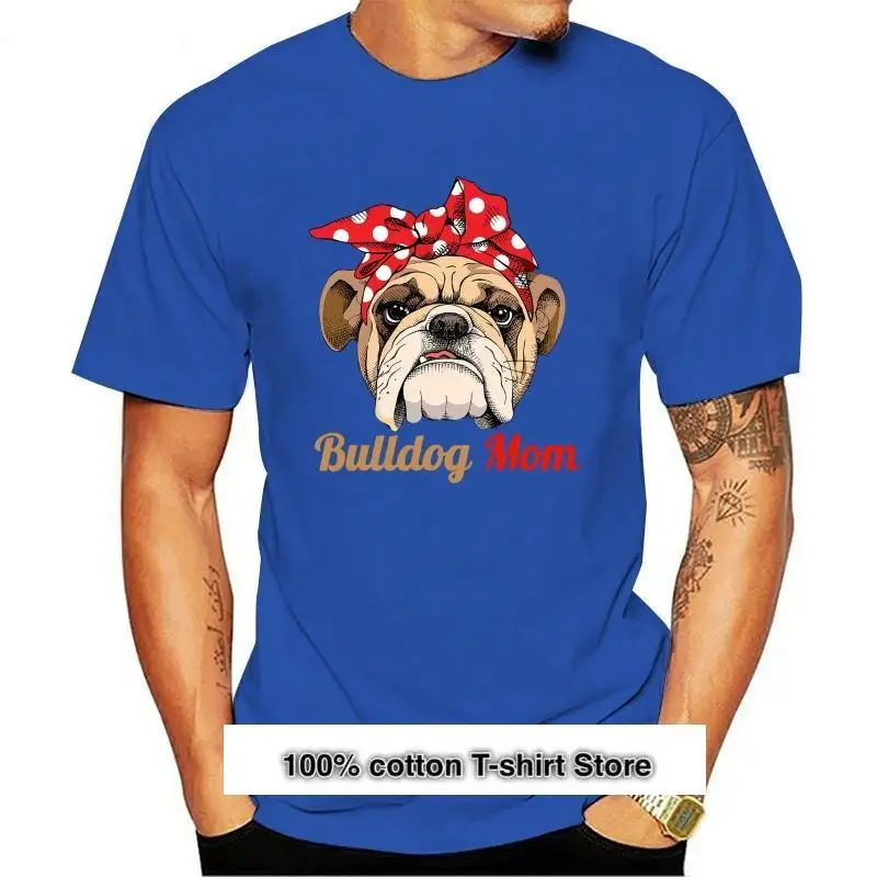 

Забавная футболка с рисунком бульдога, подарок матери для мамы, забавная футболка для молодых людей