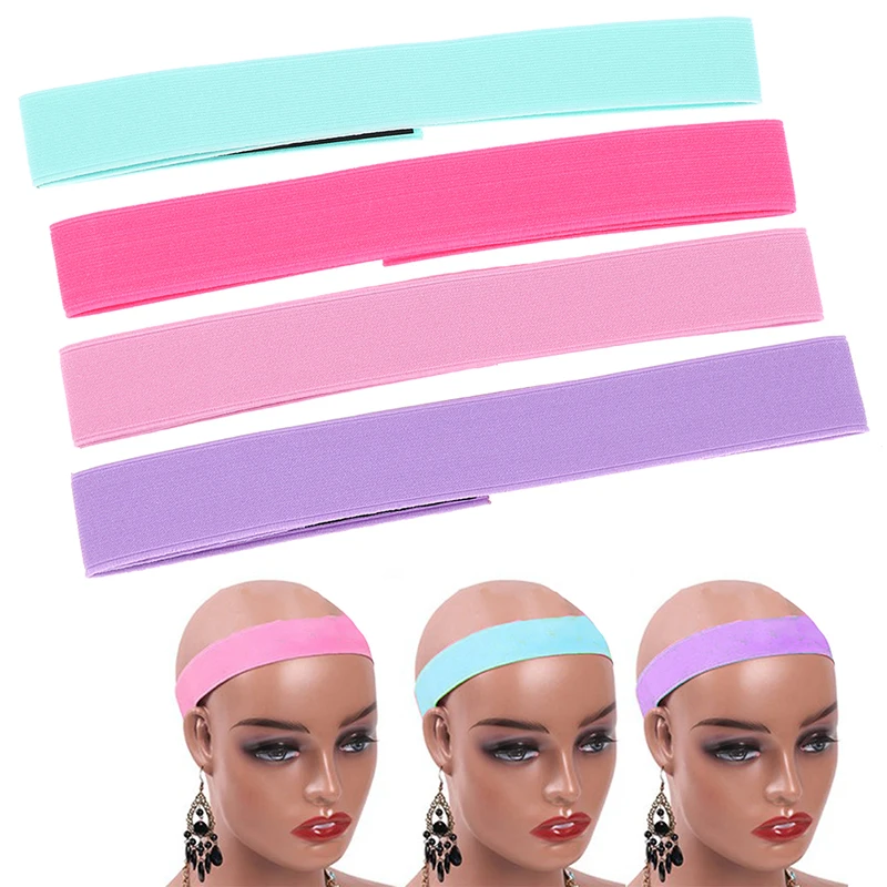 

Elastic Band Headband Wigs Grip Caps For Making Wigs Lace Frontal Closure Long For Hair Care Styling Tool