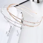 Металлические бриллиантовые стразы, повязки для волос для женщин, аксессуары для волос в стиле ретро, повязка на голову для девушек, оптом