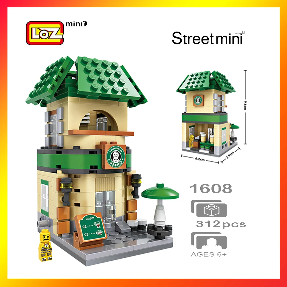1608 мини Обучающие кирпичные игрушки для детей сборные модели строительные