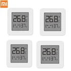 Оригинальный монитор температуры и влажности Xiaomi Mijia 2, высокоточный датчик, сверхдлительный Срок службы батареи, подключенный к приложению Mi Home