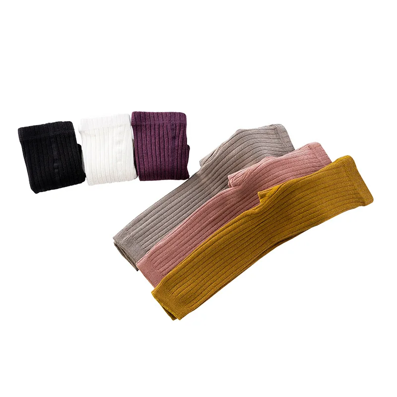 Весна-лето 2020 новые носки для девочек детские леггинсы в Вертикальную Полоску с