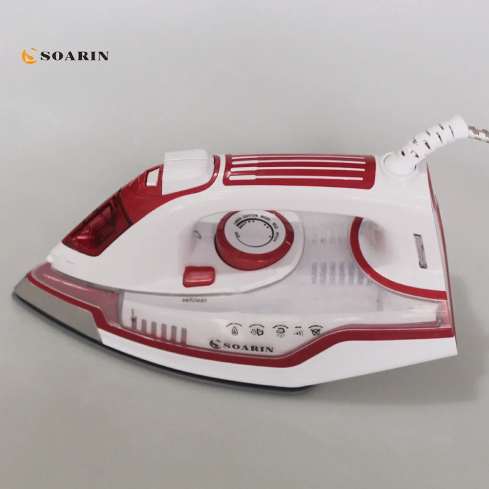 Steam Iron Handheld Household Adjustable Multifunction Portable Machine Ceramic Soleplate Electric For Clothes | Бытовая техника