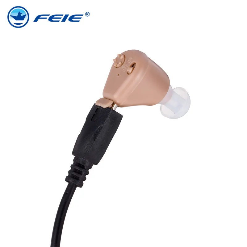 

Ear Sound Amplifier Audiphone Analog ITE Hearing Aids Rechargeable Deaf Aid Supplies S-216 Free Dropshipping