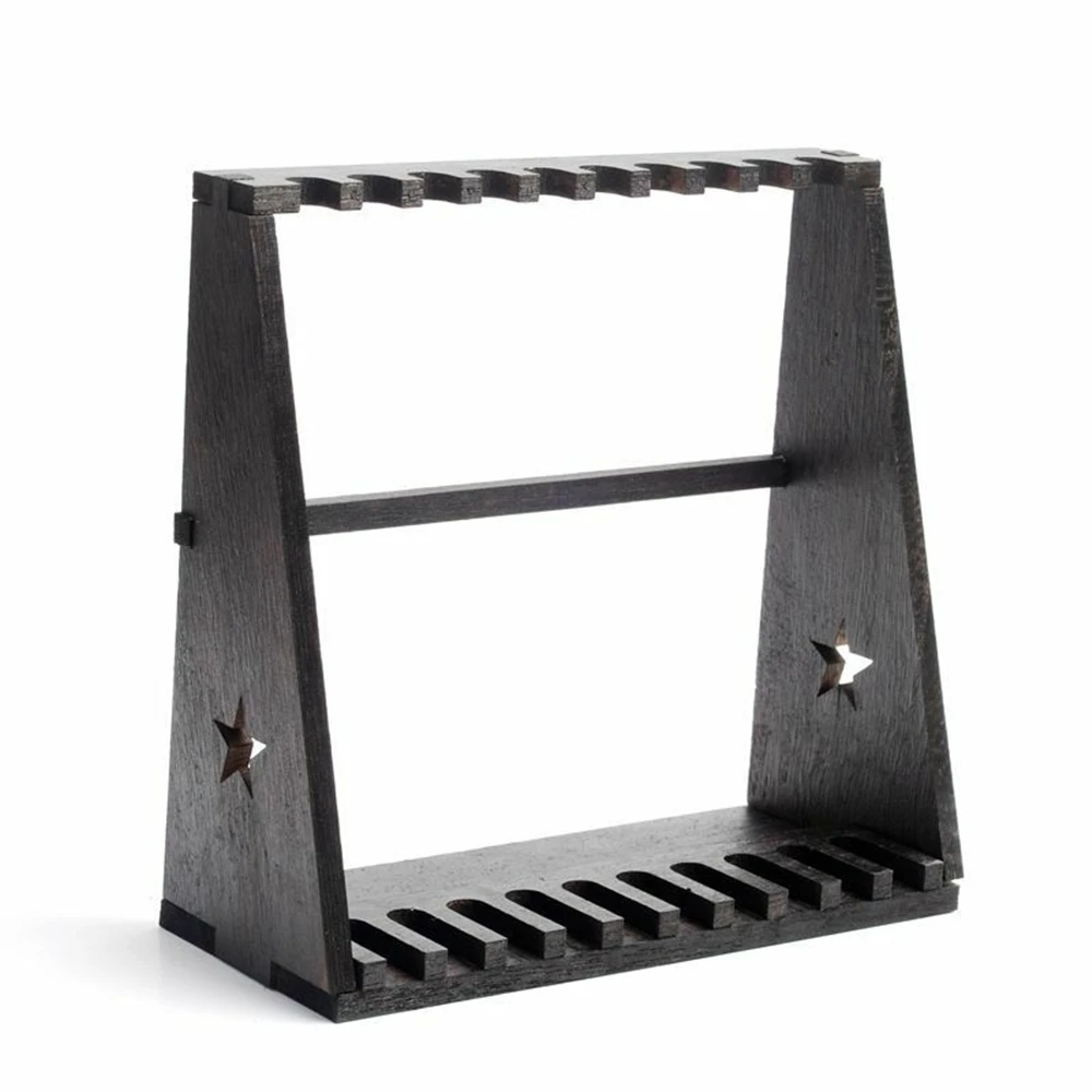 Черная стойка для винтовки в масштабе 1/6 деревянная оружия аксессуары военного