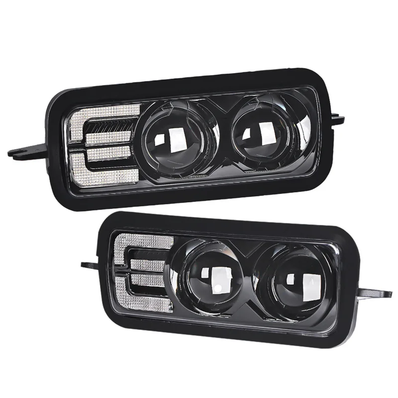 Светодиодный ные дневные хосветильник для ВАЗ 2114 фургон s белые Противотуманные