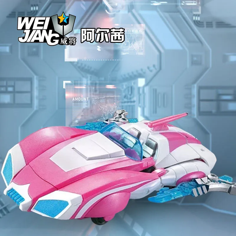 WEIJIANG W8039 трансформация Gunpla Figma автомобиль деформируемый робот Op Commander более 30 см Abs пластиковый сплав игрушка для мальчика унисекс